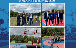 Inauguration des terrains 3x3