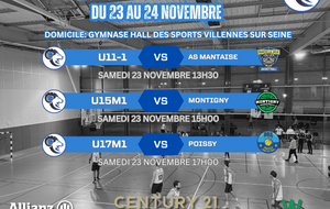 Matchs du week-end du 23 au 24 novembre