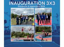 Inauguration des terrains 3x3