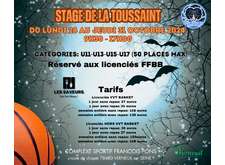 Stage de la Toussaint